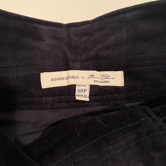 Banana Republic x Olivia Palermo Corduroy High-Waisted Pants - Picture 6 of 13